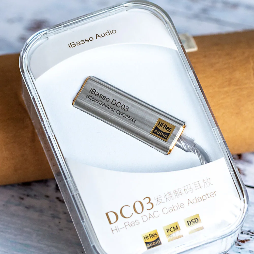 

iBasso DC03 DC04 Type C Dual DAC 3.5mm Decoding Headphone Amplifier