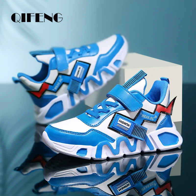 2022 New Children Casual Shoes Boys Light Sneakers Student Kid Summer Size 5 8 9 12 13 Autumn Mesh Sport Footwear Winter 7-12y
