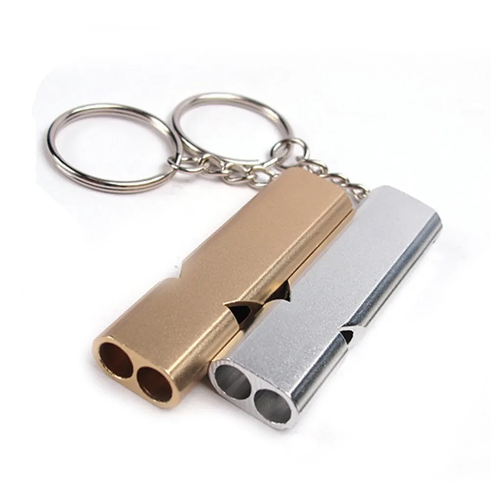 

Stainless Steel Whistle Super Loud Survival 120dB 5.6X1.5X0.8 CM Camping