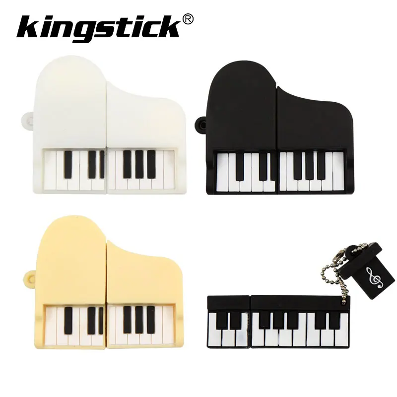 Новейший USB флеш-накопитель piano 32 Гб 64 Гб 128 ГБ модный музыкальный Флешка аккордеон накопитель 4 ГБ 8 ГБ 16 ГБ запоминающий usb-флэш-накопитель