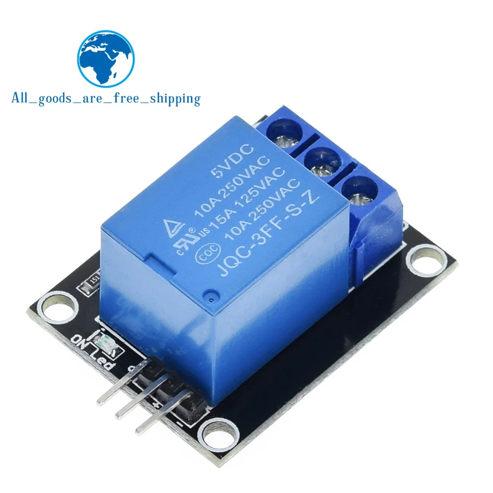 TZT KY 019 5V One 1 канальный релейный модуль щит для PIC AVR DSP ARM arduino реле|relay module|shield for