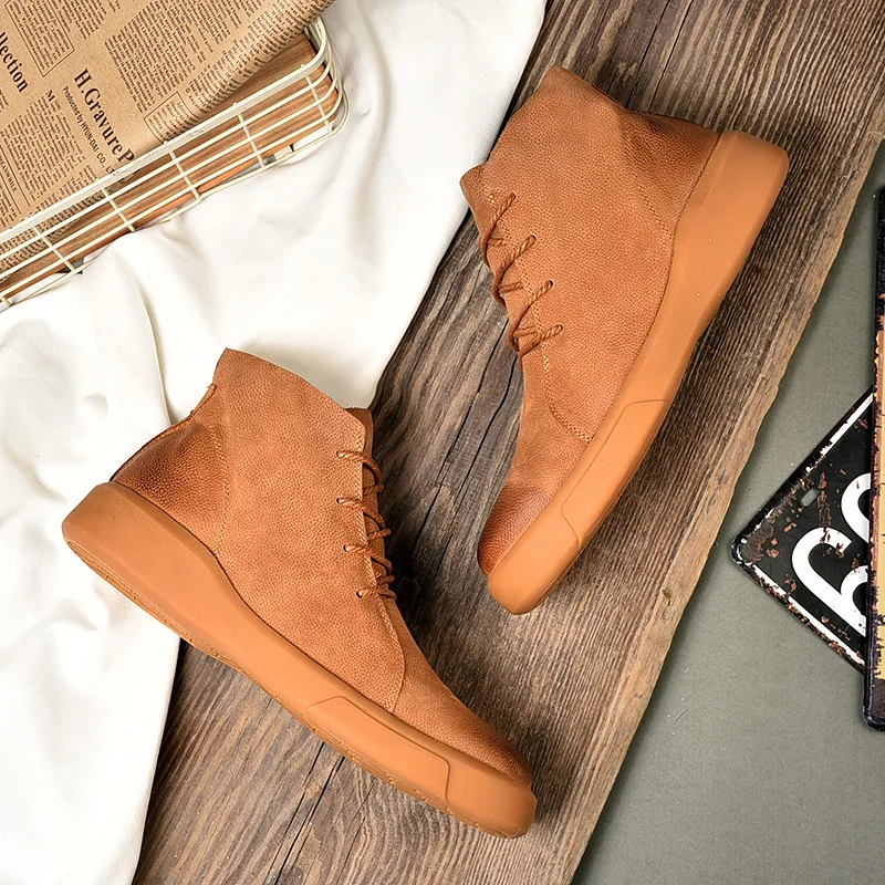 

Men's Boots Summer Boots Men For Leather Genuine Motorcycle Cowboy Boty Shoes Chelsea MEN ANKLE BOOTS Mens Dress