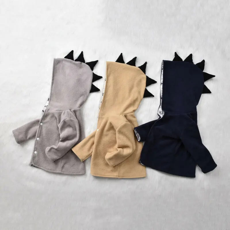 Новый 2020 для детей маленьких мальчиков с динозавром худи свитшот пальто Ботва