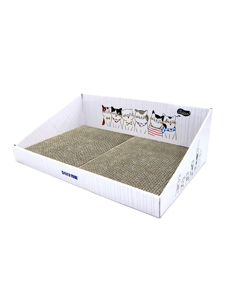 

Sisal Rope Playground Corrugated Paper Protect The Sofa Shelves For Cats Scratch Board Protecting Furniture Supplies II50ZPGJ