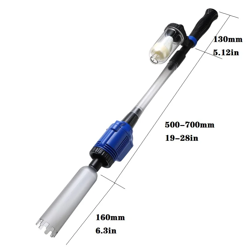 Аквариумный Электрический сифон 220 с функциями Мощное всасывание очиститель