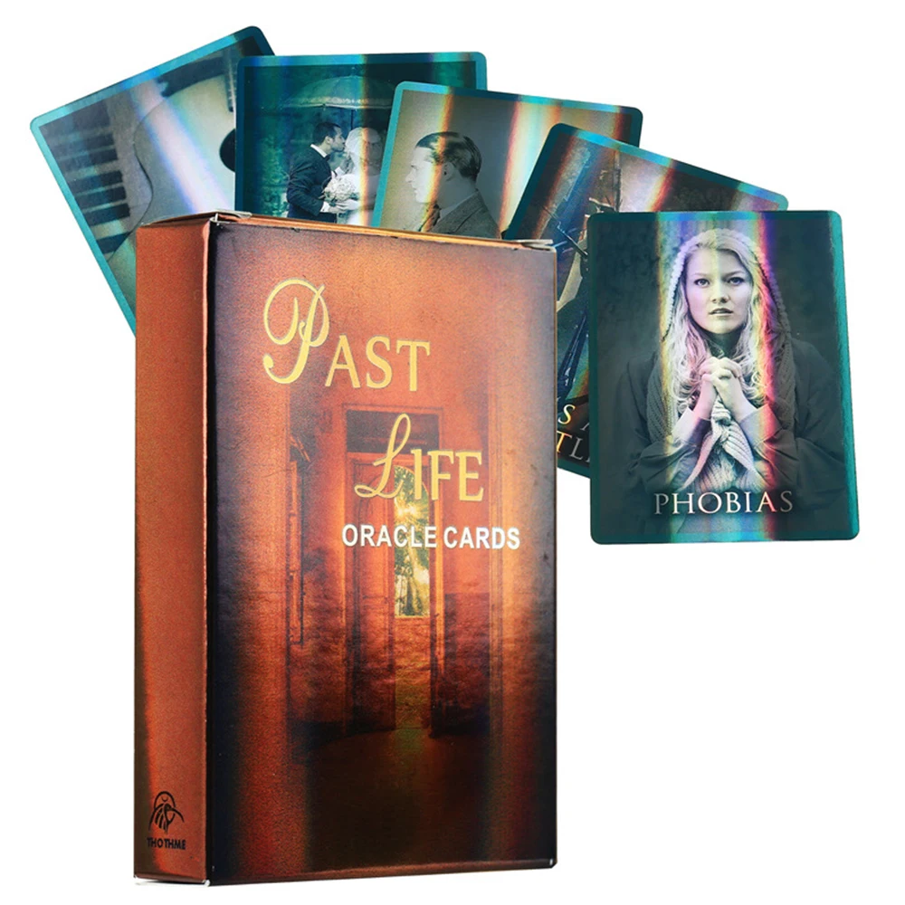 

Past life Tarot Del Fuego Card Game Deck Oracle Toy Divination Star Mystery Riding Party Electronic Guide Predicting Brain