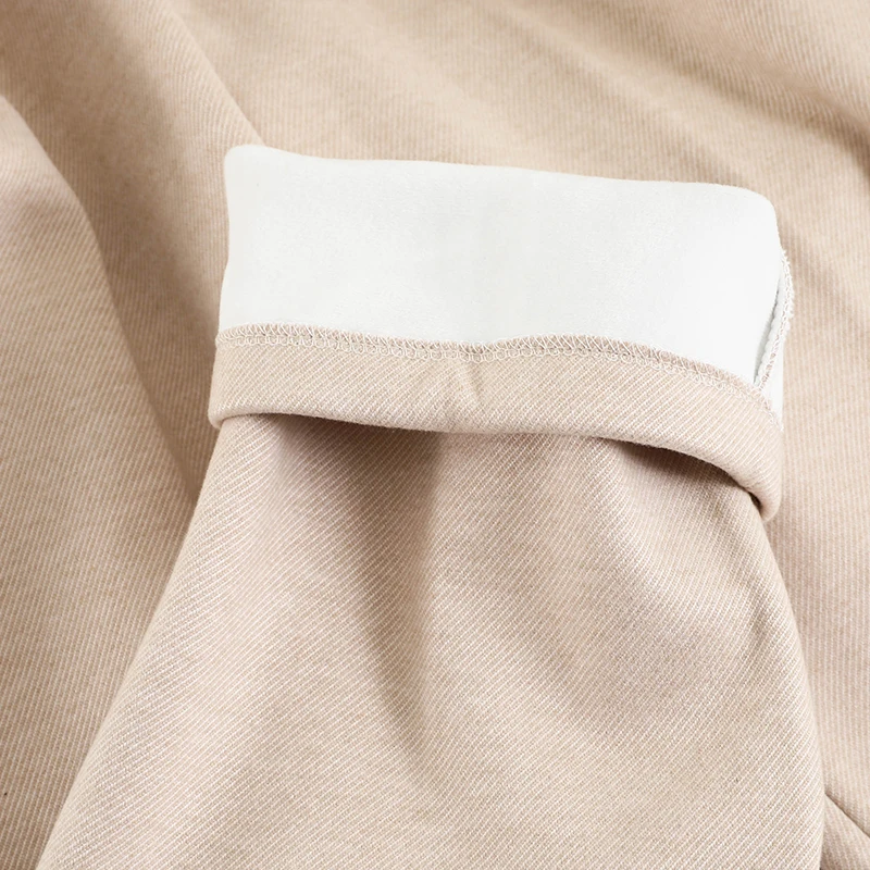

New V590 qiu dong high waist loose harlan turnip pants female thickening and velvet suit cloth leisure trousers