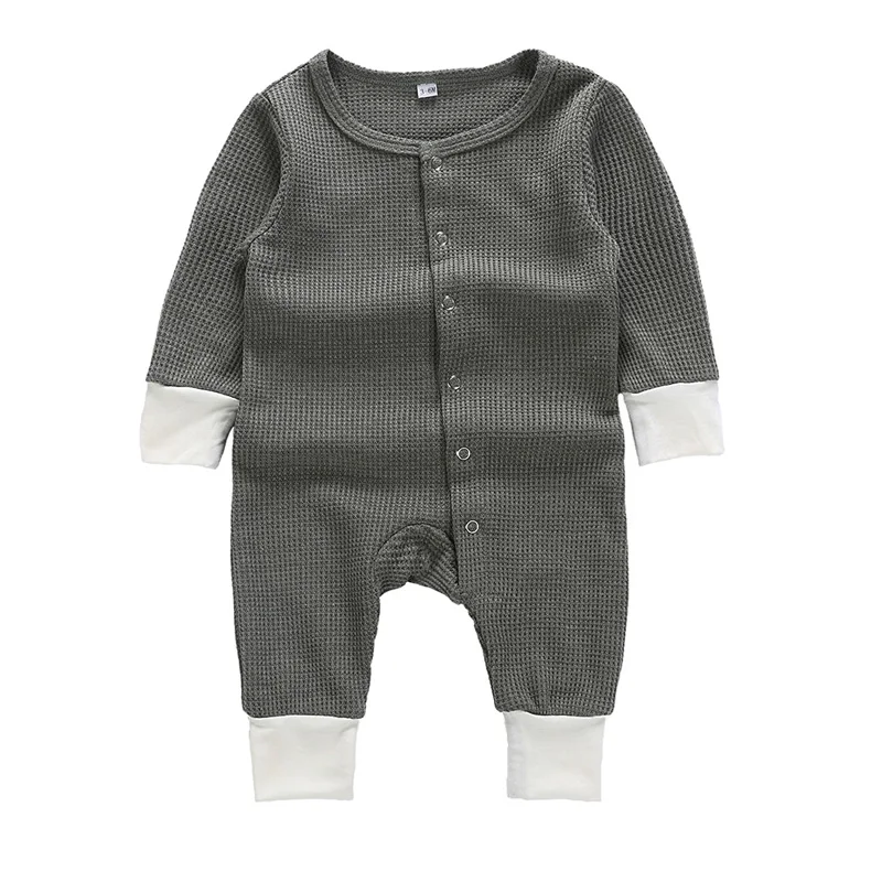 Baby Clothes Long Sleeve Cotton Infantis Clothing Romper Costume Bebe 0-18 Months Newborn Boy Girl A1