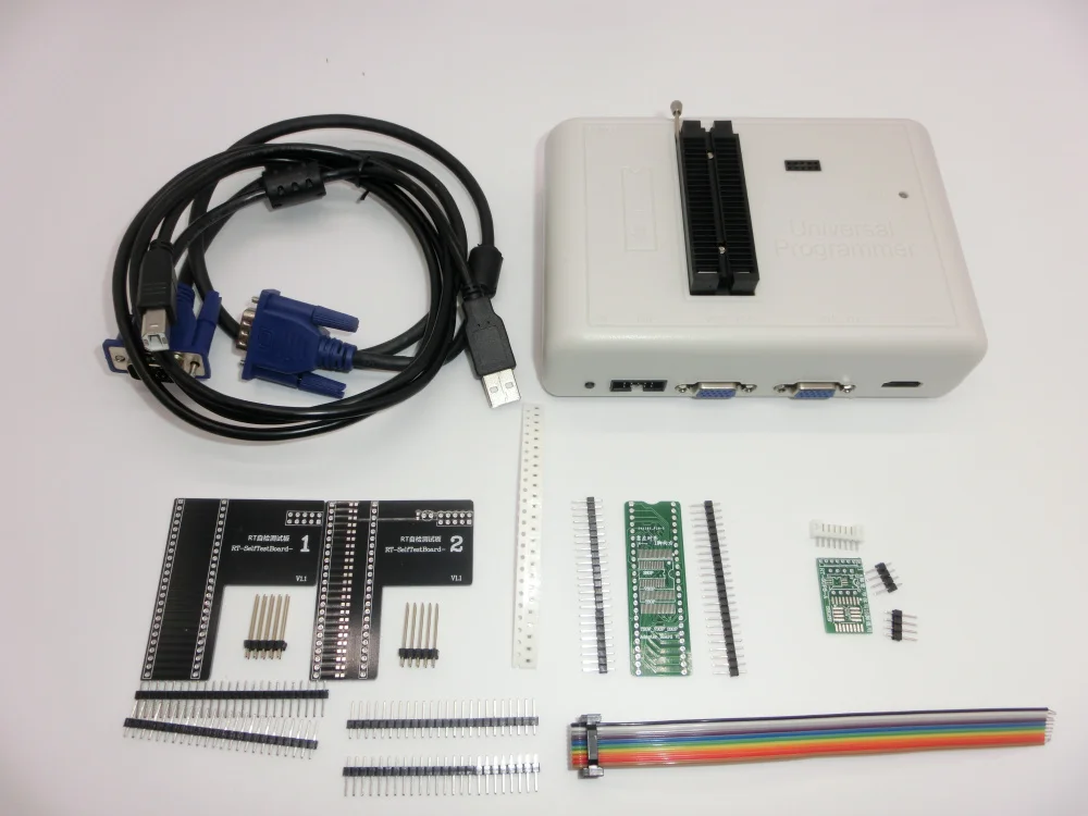 RT809H памяти на носителе EMMC-программирование Nand Flash+ 55 предметы с BGA48 BGA63 BGA64 BGA169 адаптер RT809H Встраиваемая мультимедийная карта памяти Nand флэш-накопитель TSOP48