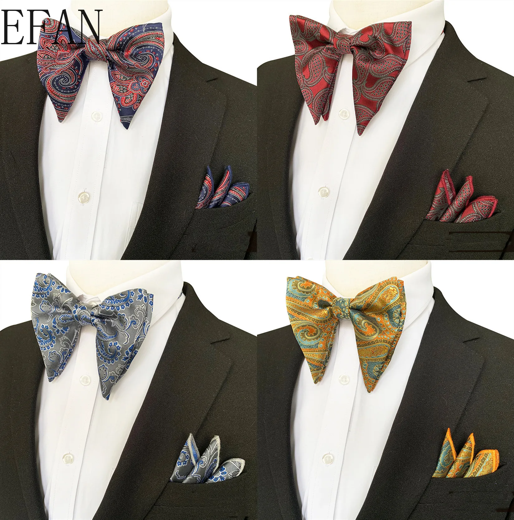 Мужские галстуки бабочки модные вечерние свадебные для мужчин и девочек яркие