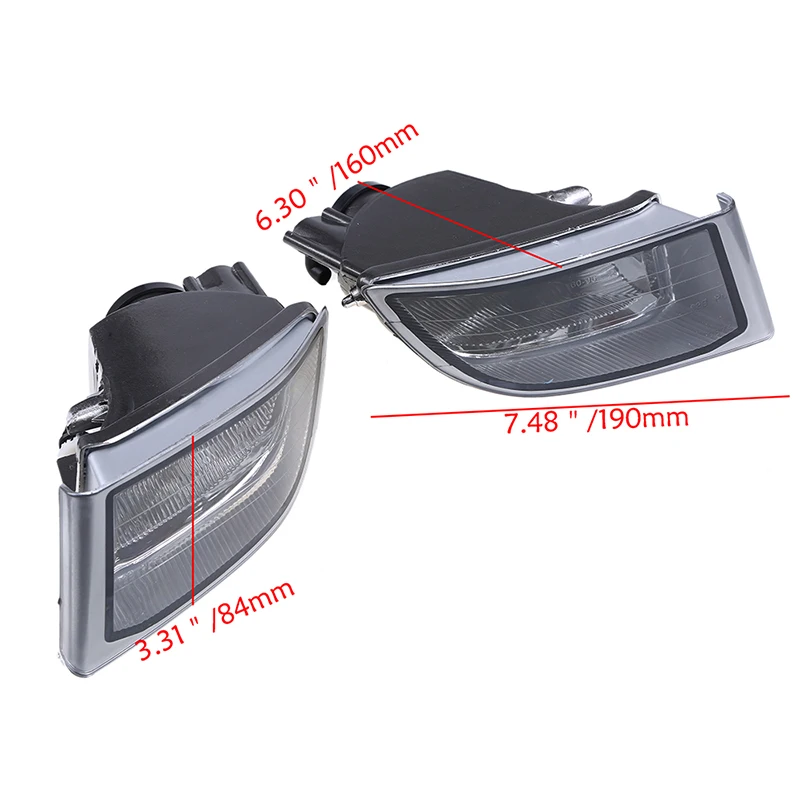 Автомобильные противотуманные фары переднего бампера POSSBAY для Toyota Land Cruiser Prado J120