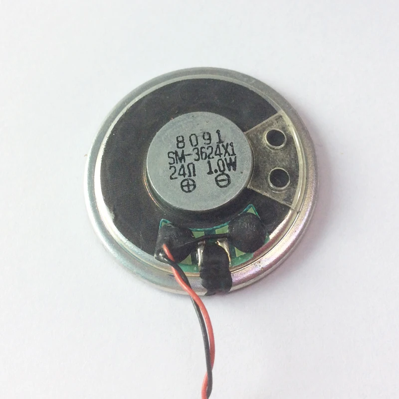 10 altavoces 24Ohm 1Watt, di&aacute;metro 36mm para CP1660 CP1200-2
