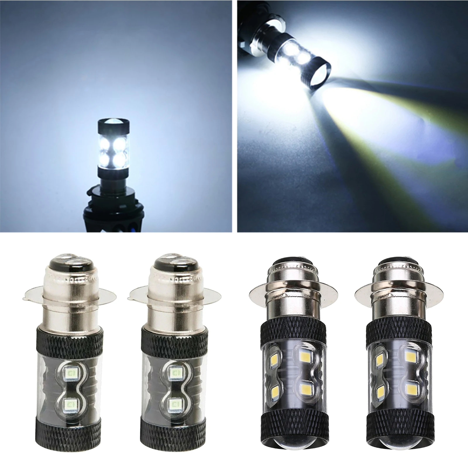

1 Pair LED Head Light Bulbs Replacement Bulbs Signal Light Door Light Reading light