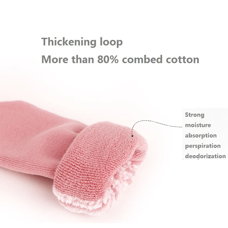 Розовый серый кролик зимние толстые Хлопковые женские реальные новогодние