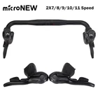 Micronew двойной тройной 2X7891011 рычаг переключения скоростей для велосипеда двойной рычаг управления рычагом переключения передач для велосипеда Shimano