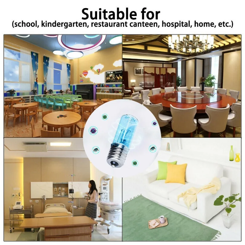 UVC лампа ультрафиолетовая бактерицидная дезинфекция стерилизационный