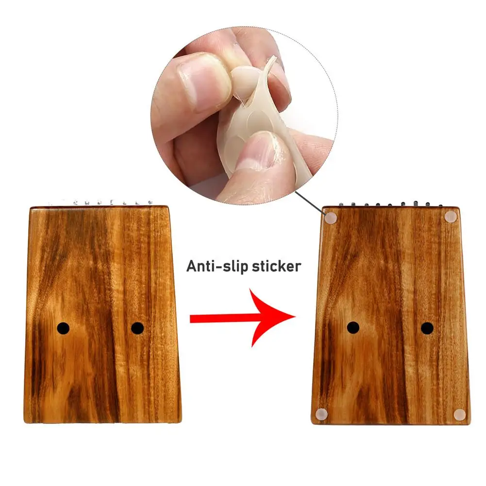 Muspor Kalimba 20 клавиш Kalimba «пианино для больших пальцев» высококачественный деревянный музыкальный инструмент из красного дерева с обучающей книгой Tune Hammer