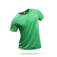 new men women quick drying tshirt solid color hiking mountaineering t shirts tourism climbing running breathable sports clothes