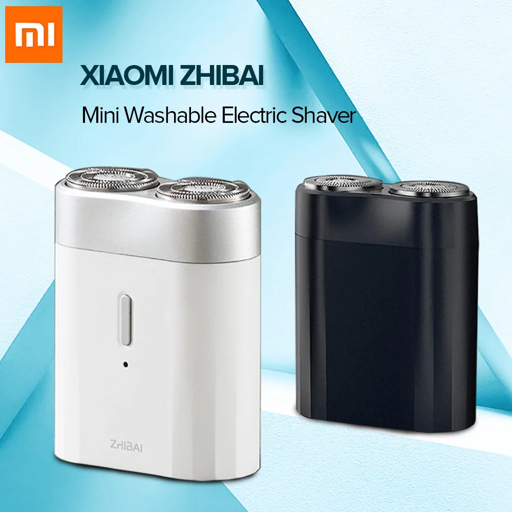 Xiaomi Mijia Мужская электрическая бритва для бритья Водонепроницаемая zhibay Мини Лезвие мотора для тела машина для путешествий USB перезаряжаемая бритва
