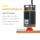 Плата адаптера для лазерного модуля KKmoon, плата преобразования для гравировального станка с 2 и 3 контактами и кабелем