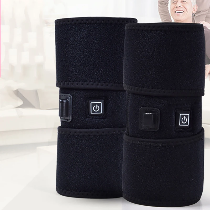 

Электрическая нагретая коленная Скоба моющиеся нагревательные наколенники теплые для детской защиты поддержка боли в мышцах