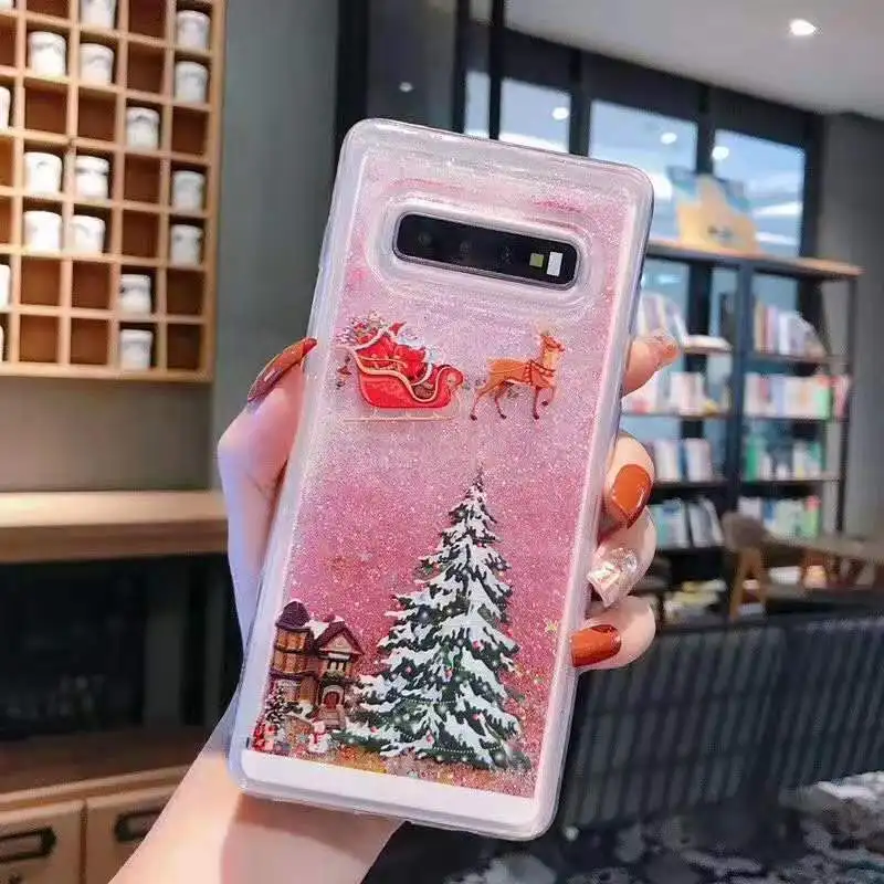 Динамический жидкий Блестящий песок Телефон чехол для iPhone 6 6S 7 8 Plus X XS XR Max