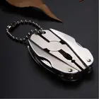 Портативный многофункциональный складной плоскогубцы из нержавеющей стали Складной нож брелок отвертка кемпинг выживание EDC инструменты дорожные наборы