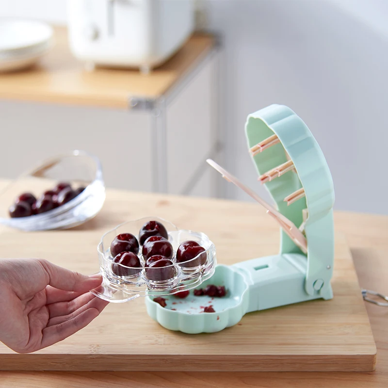 Прибор для косточек кухонные ножи фруктов пресс с 6 отверстиями вишни домашние