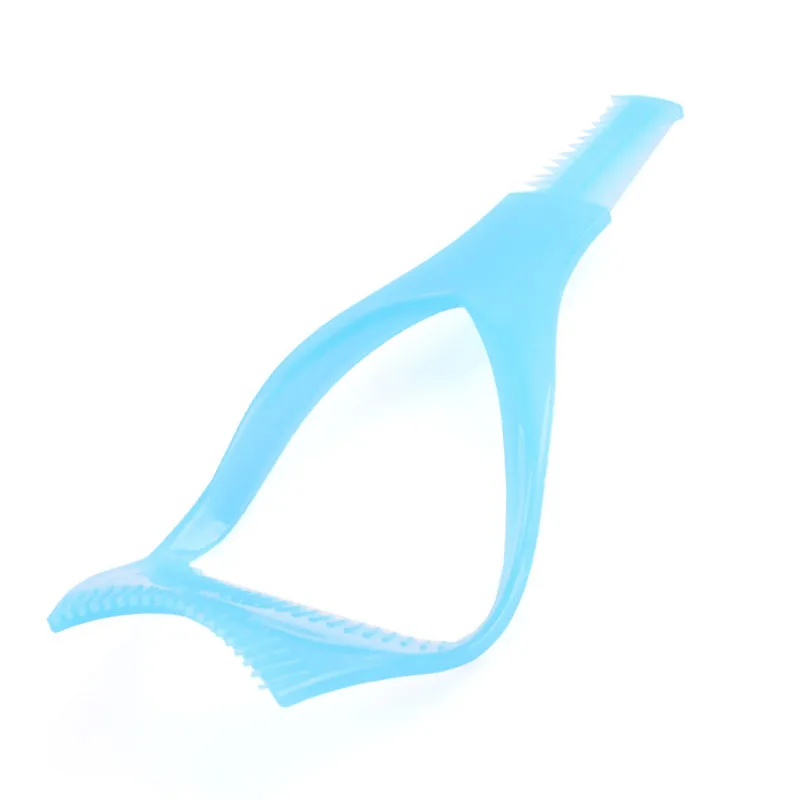 2 шт. 3 в 1 Тушь для ресниц Кисть завивки расческа тушь Аппликатор Руководство