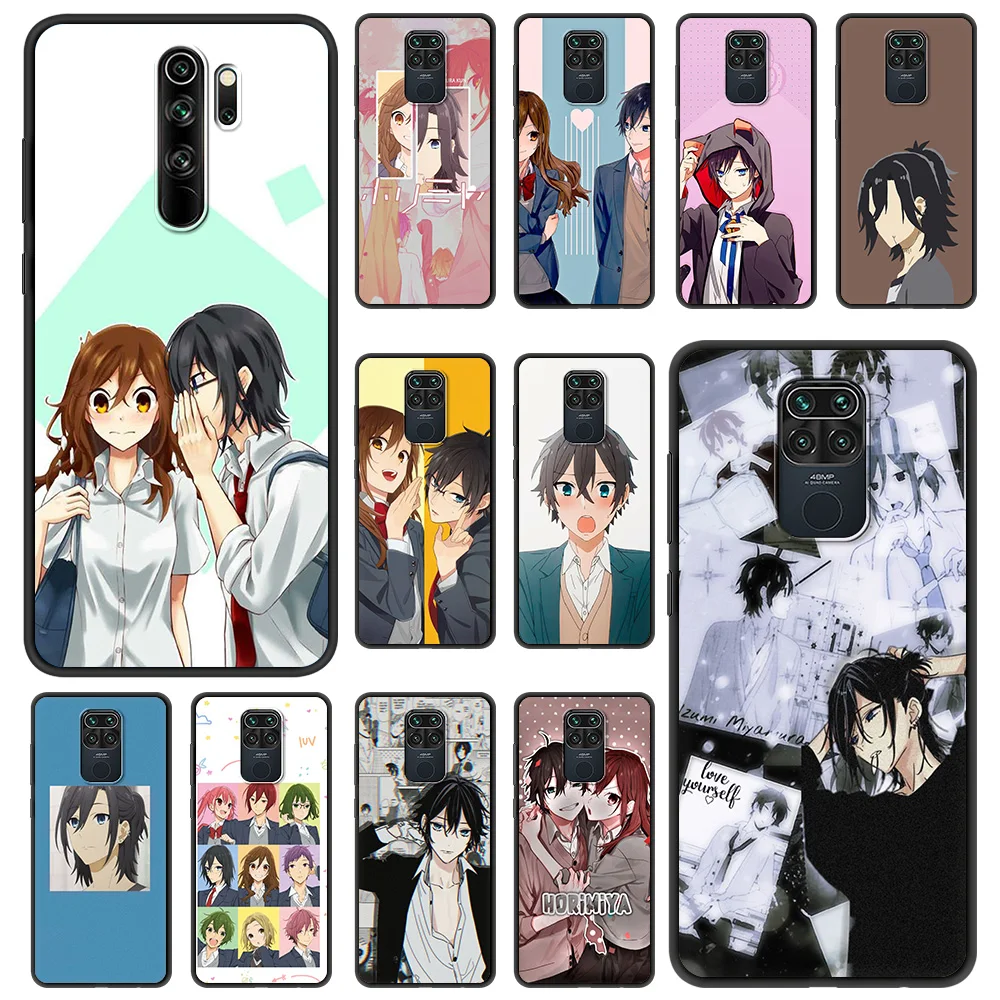 

Horimiya Miyamura Izumi Shockproof Fundas Phone Case For Redmi Note 7 8 8T 9 8A 9 9A 9C Note 9S 10 Pro K40 Silicon Cover Shell