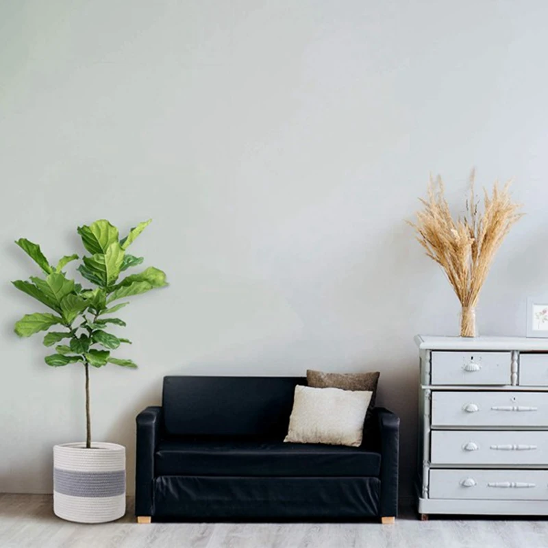 2 шт. садовые горшки из хлопчатобумажного каната завод корзина плетеная для