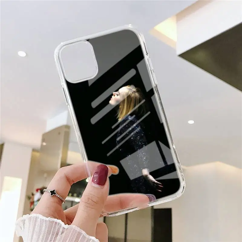 

The Singer Adeles Phone Case Transparent Case For Iphone 6 6s 7 8 Plus XR X XS 11 12 Pro Max