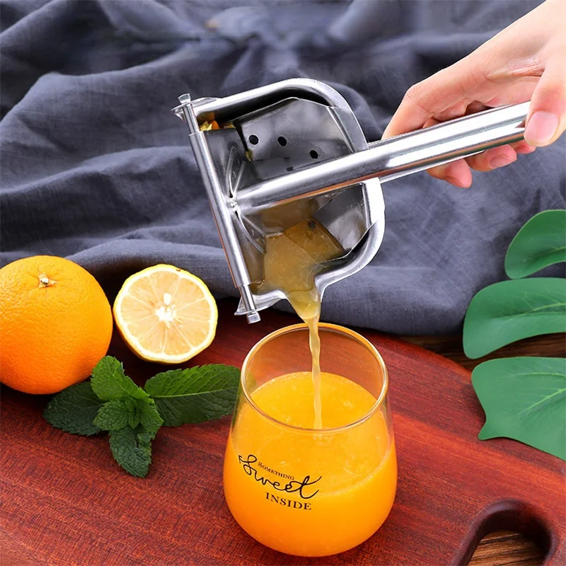 

Handheld Juicer Lemon Orange Sugar Cane Pomegranate Stainless Steel Manual Juicer Portable Kitchen Fruit Tool kitchen gadgets