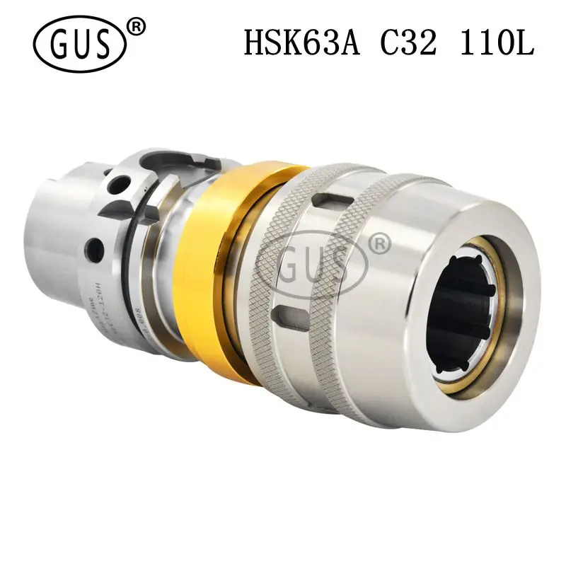 1 шт. Высокоточный HSK HSK63A C32 110L мощный тяжелый режущий инструмент хвостовик CNC