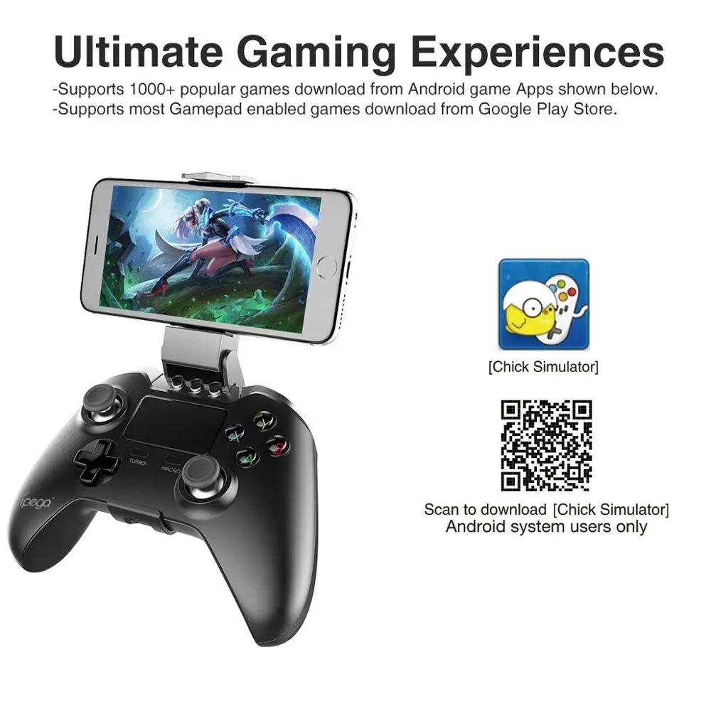 IPega 9069 игровой коврик PG-9069 Bluetooth геймпад Android игровой контроллер с сенсорной панелью джойстик для Android телефона/Pad tv Box