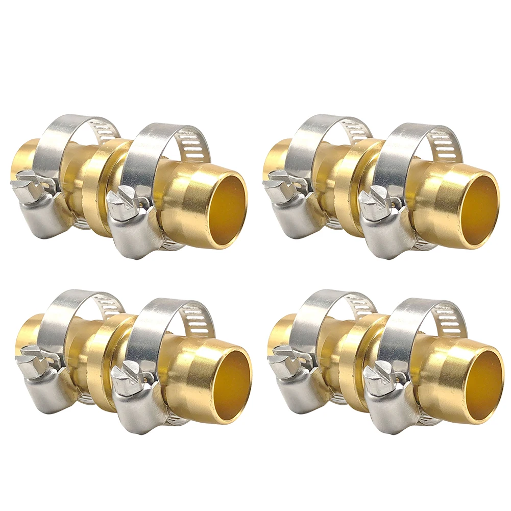 4 шт./компл. мужской женский конец Mender с зажимом двора шланга Соединительная