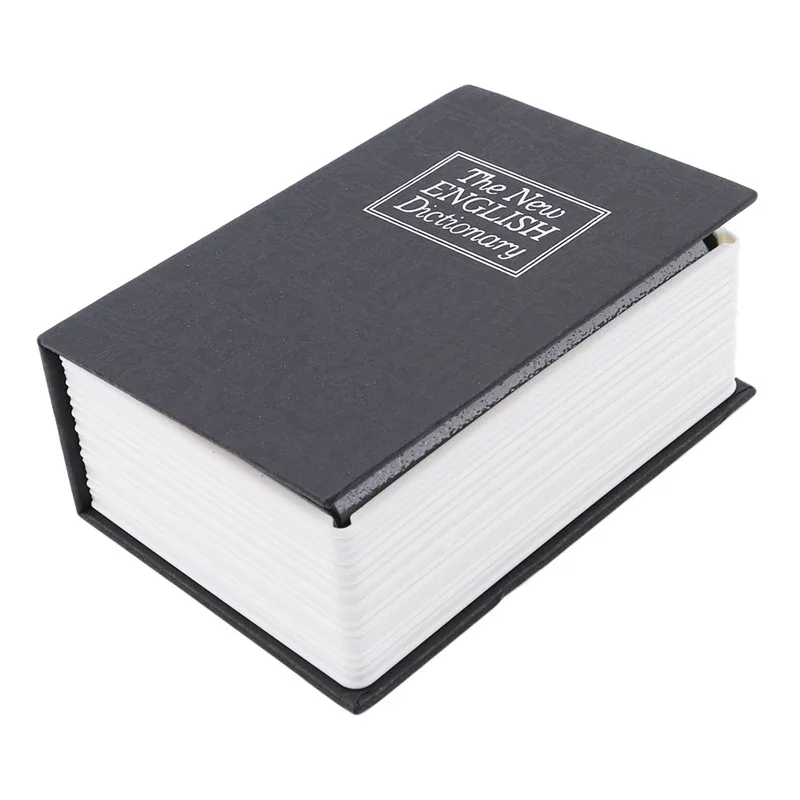 

Fashion Dictionary Mini Safe Box Book Money Hidden Secret Security Safe Lock Cash Money Coin Storage Jewellery key Locker