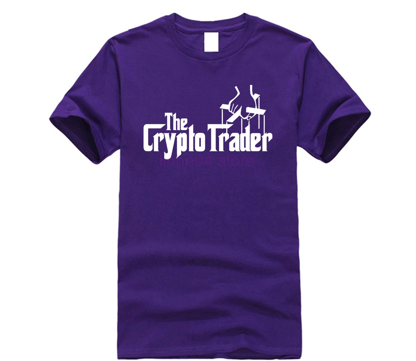 2019 летняя модная футболка с короткими рукавами Crypto Trader-Футболка-Godfather