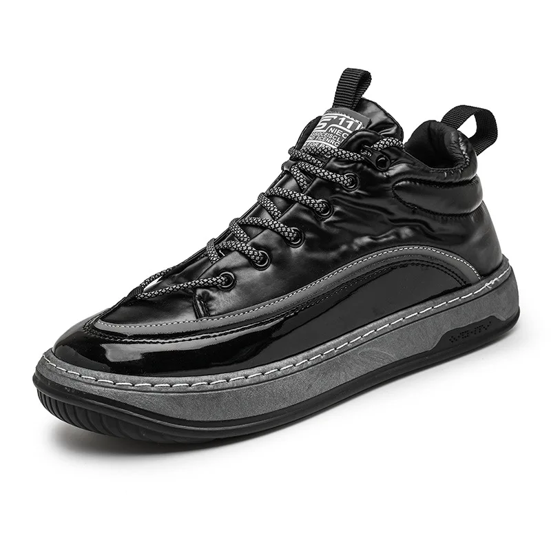 

Ni Men's Autumn Sneakers 2021 Black Platform Sports Shoes Loafers Running Fashion Luxury Designer Men's Shoes Free Shipping