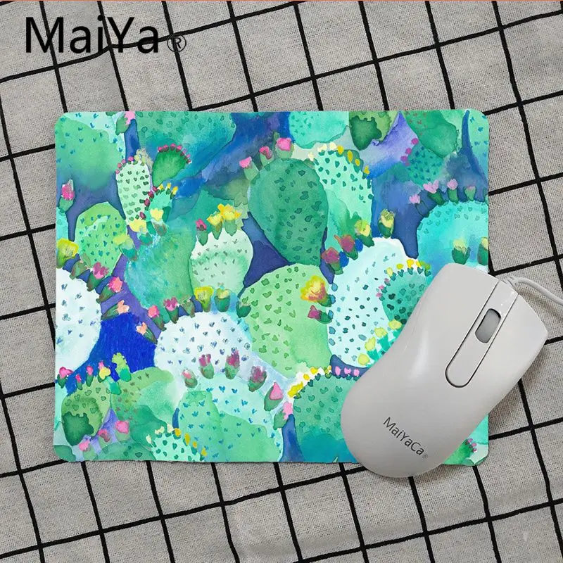 Maiya высокое качество летние суккулентные растения кактус ноутбук коврик для мыши