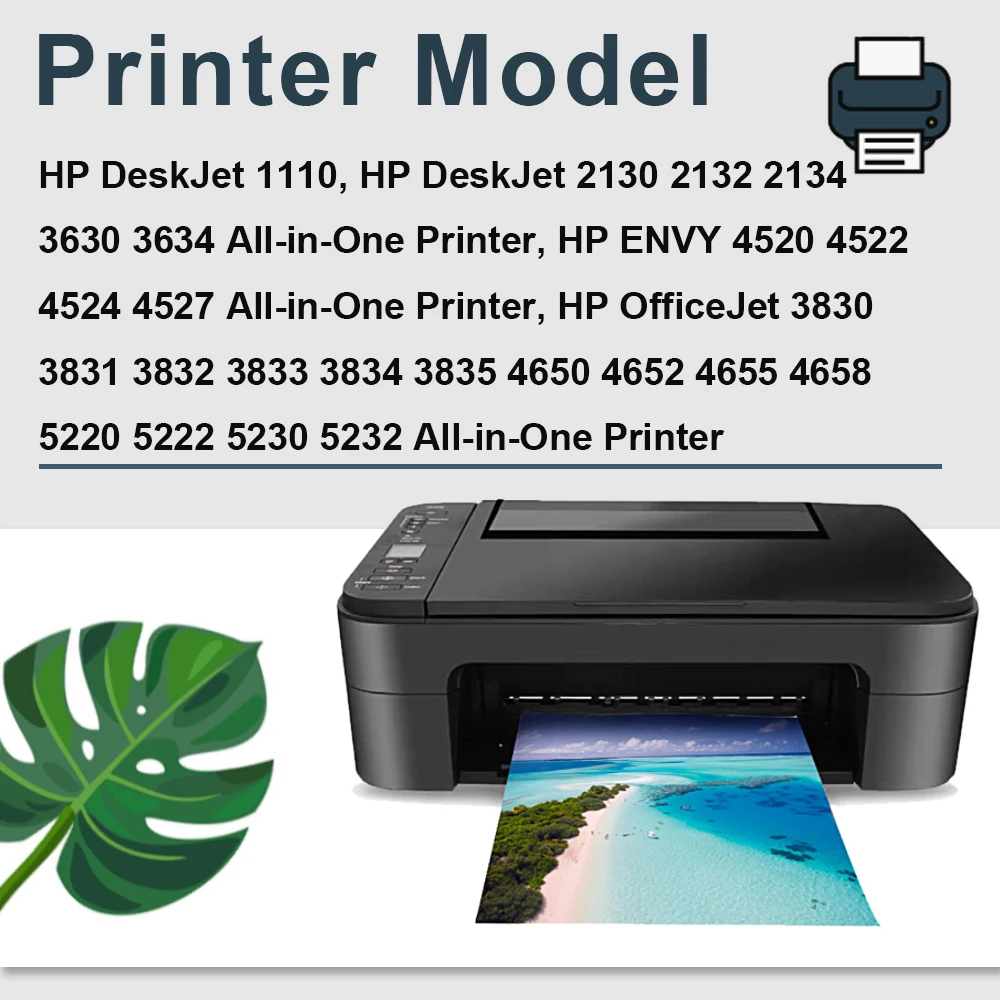 Картридж Veteran 302XL с черными чернилами совместимый принтером HP 302 XL Officejet 5220 5230 5232 5252
