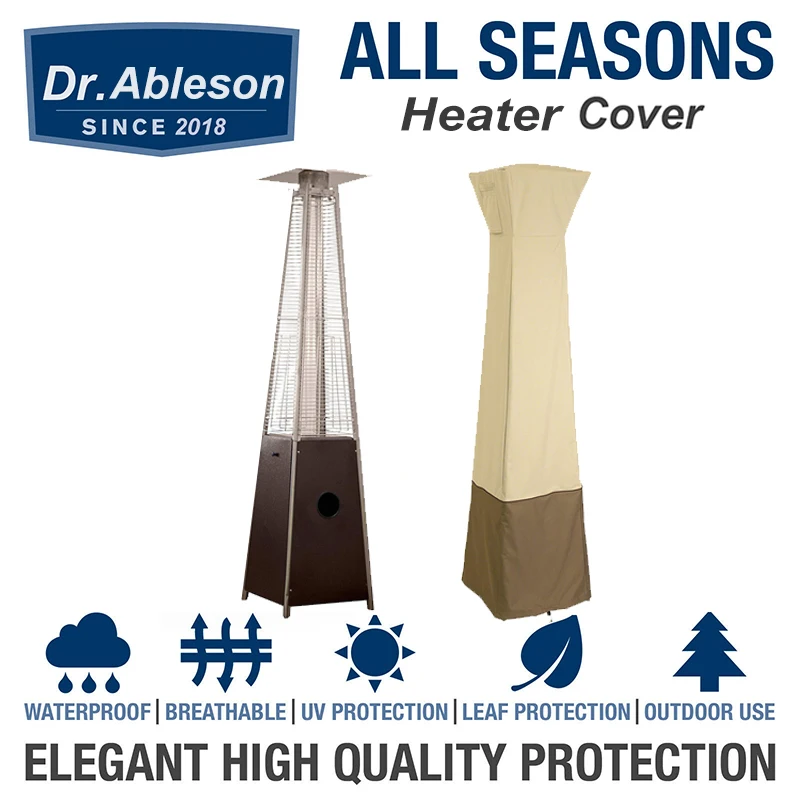 

4 цвета 210D сверхпрочная Ткань Оксфорд Водонепроницаемая газовая нагреватель для патио в форме пирамиды крышка домашний садовый протектор м...