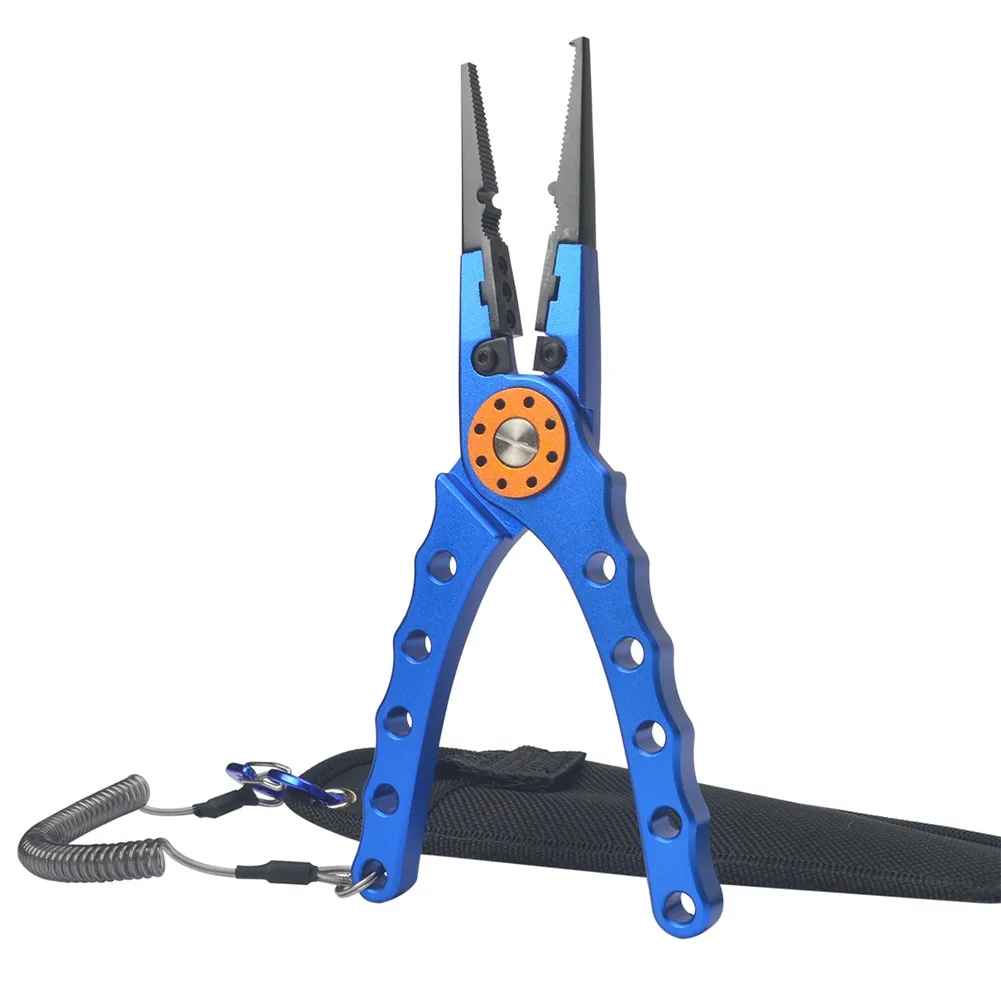 

Metal Lure Pliers Fishing Pliers Tools Multifunctional Fish Controller Fishing Grip Portable Split Ring Pliers Hook Extractors