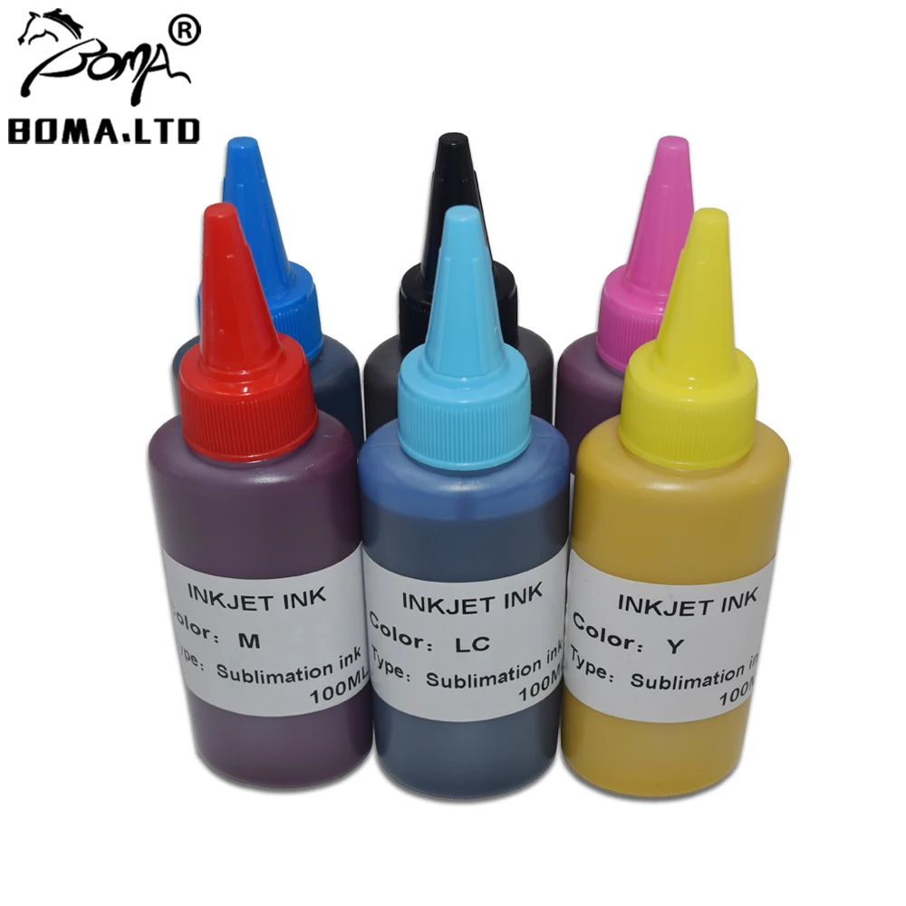 Сублимационные чернила BOMA.LTD IC70 IC 70 IC-70 для EPSON EP706A/EP306/EP976A3/EP906F/EP776A/EP905F/EP905A/EP805/EP775/EP806