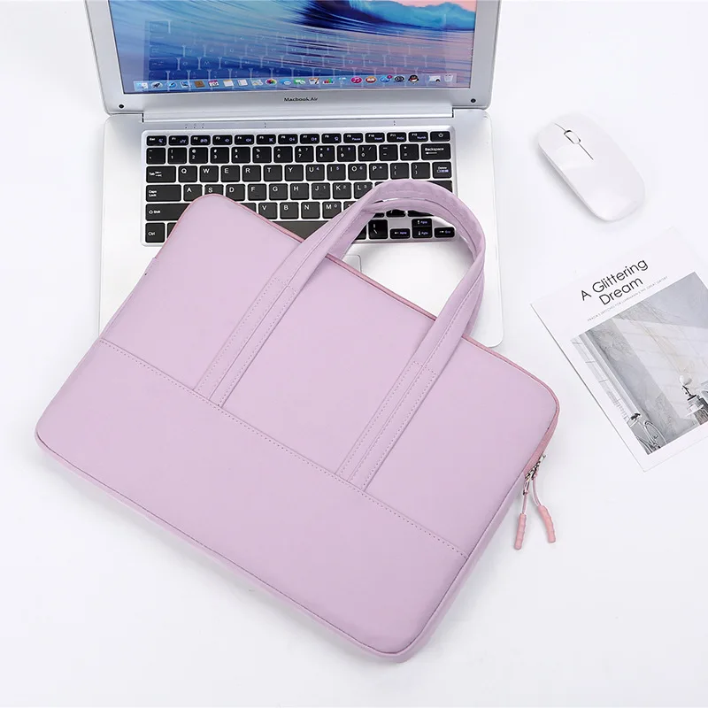 

Laptop Bag 13 14 15 Inch Laptop Universal Waterproof Macbook Pro 13 Case Briefcase Lightweight And Portable Notebook Case