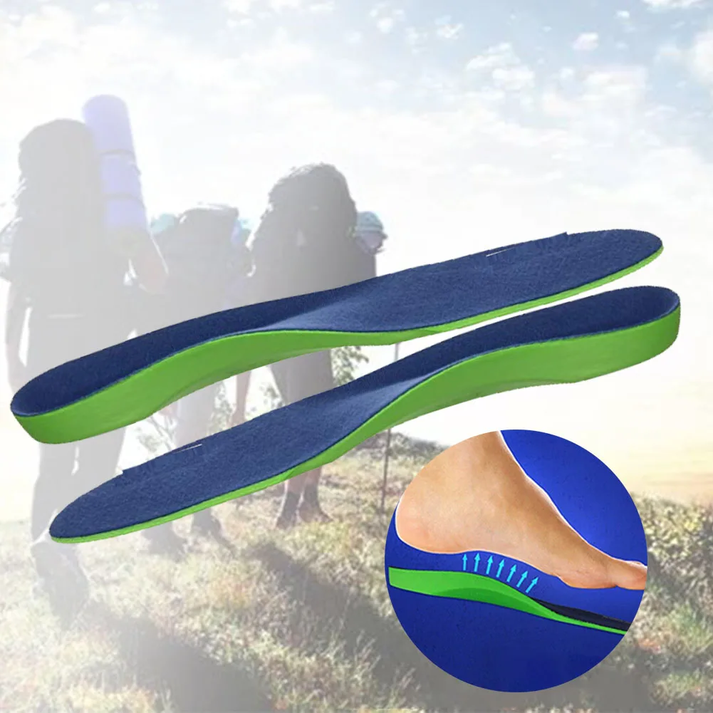 1 Pair Soft Arch Support Shock Absorption Cushion Sports Hiking Heel Pain Orthotic Insoles Flat Feet Plantar Fasciitis Walking | Обувь