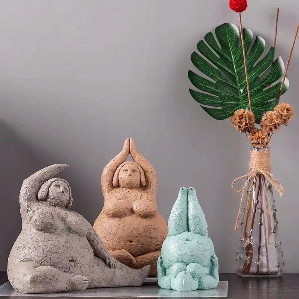 1 шт. гимнастическая статуя для любителей йоги | Дом и сад