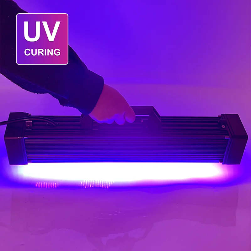 Bar Led UV GEL Curing Lamp High Power Ultraviolet Black Light Oil Printing Machine Glass Ink Paint Silk Screen UVCURING3.0-144