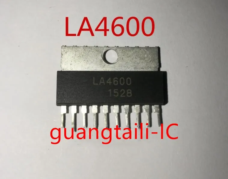 

5 шт., чип усилителя мощности LA4600 LA 4600 SIP-10, новые оригинальные детали