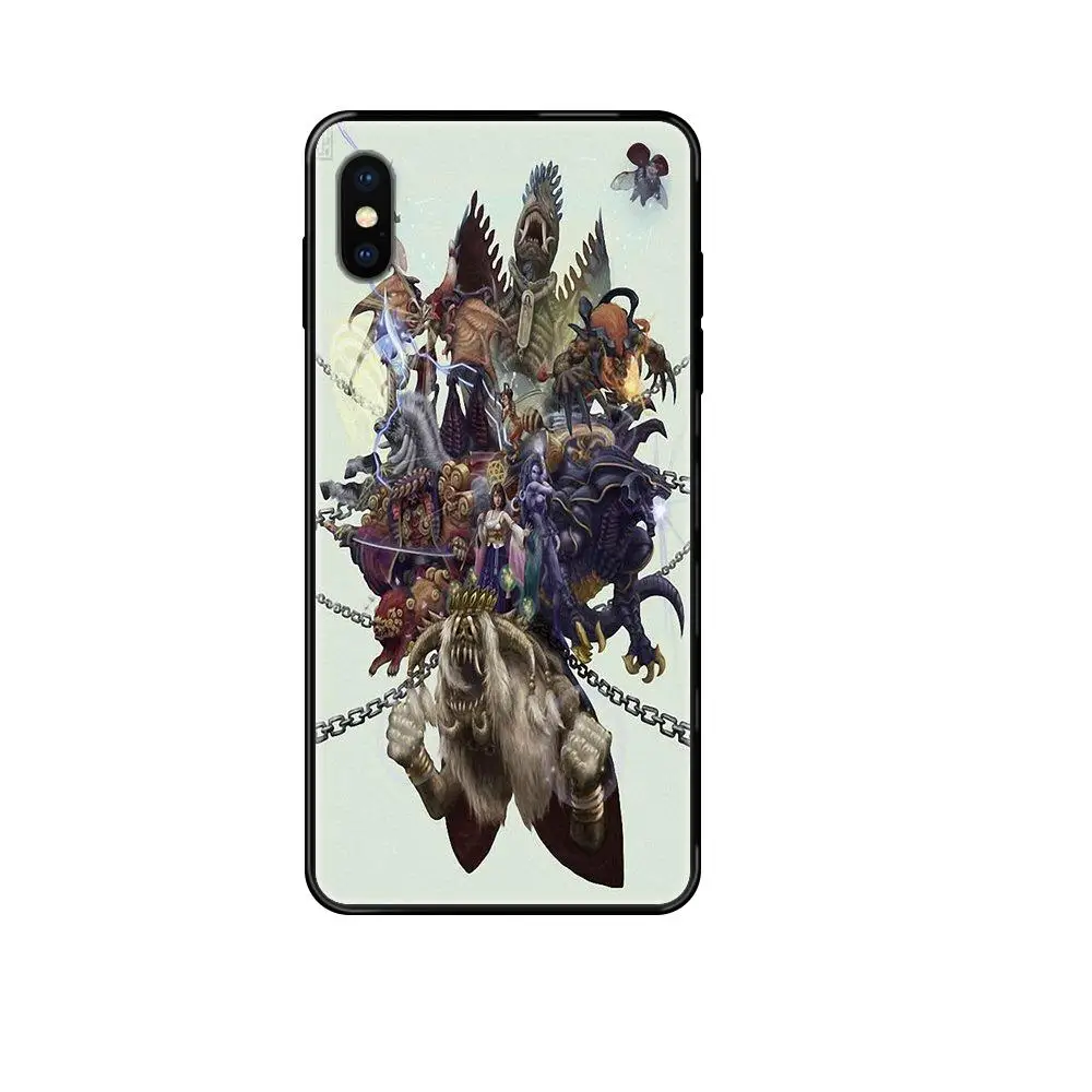 Комикс финальная фантазия для Samsung Galaxy Note 4 8 9 10 20 Plus Pro Ultra J6 J7 J8 M30s M80s 2017 2018